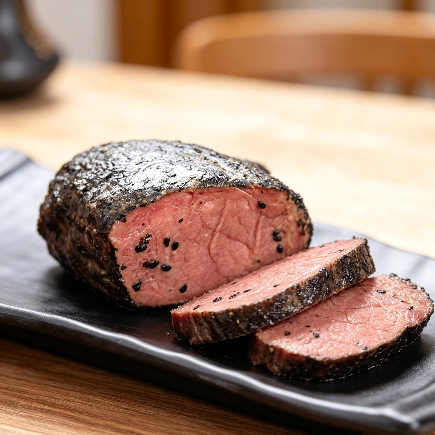 Pepper Beef Slices
